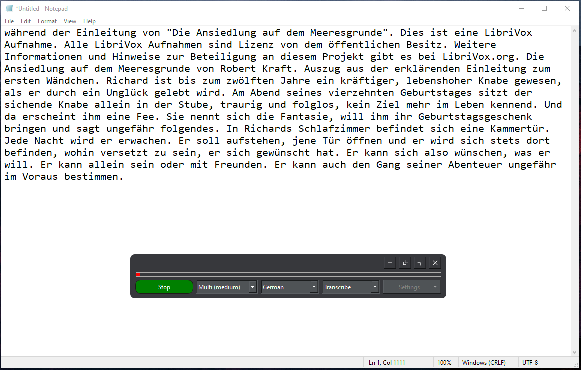 How to Perform German Speech-to-Text On Your Windows Computer?