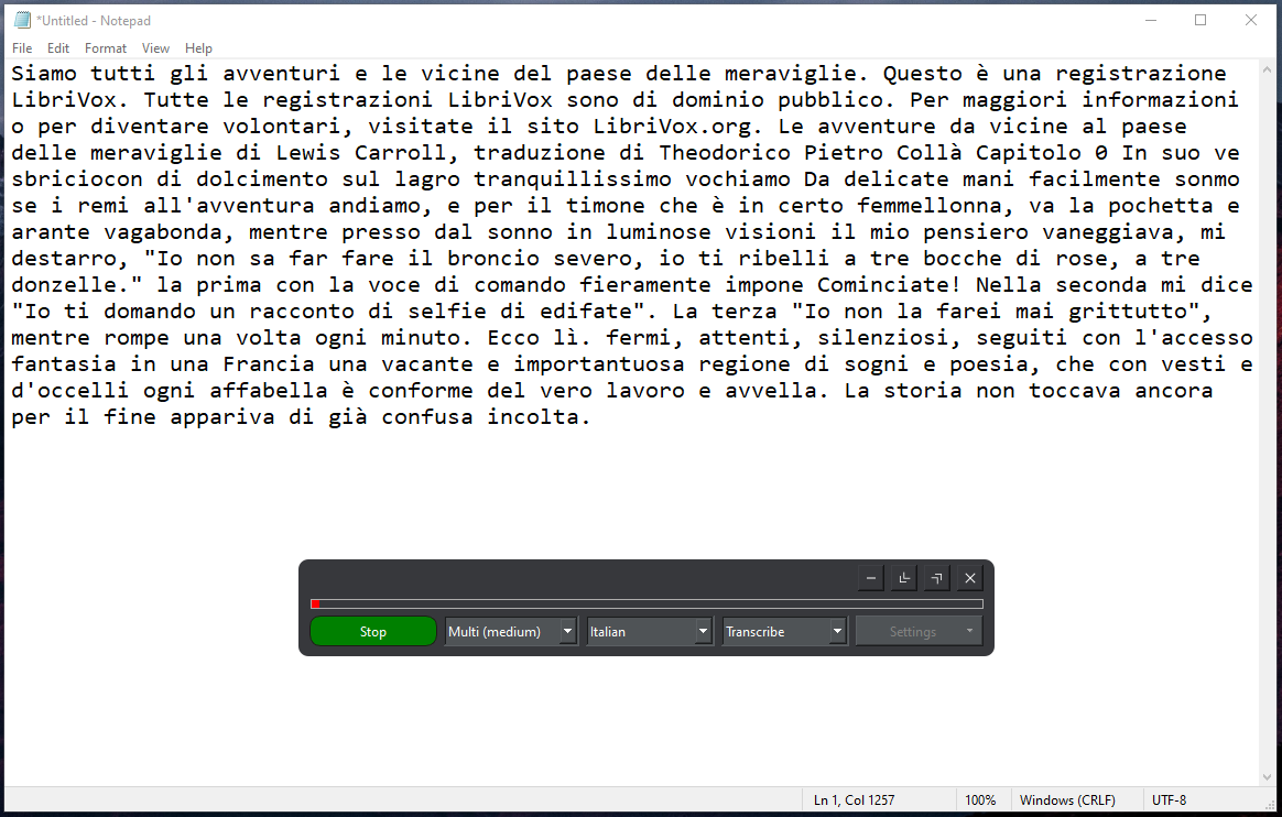 How to Perform Italian Speech-to-Text On Your Windows Computer?